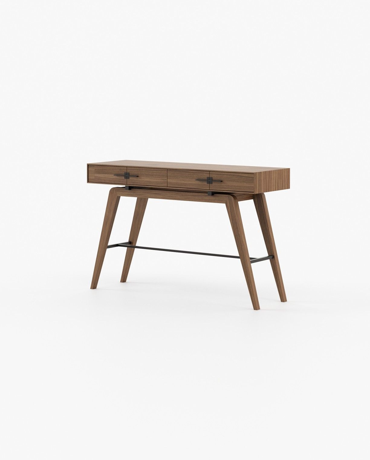 Laskasas NIELS Console Table Walnut Veneer Matte