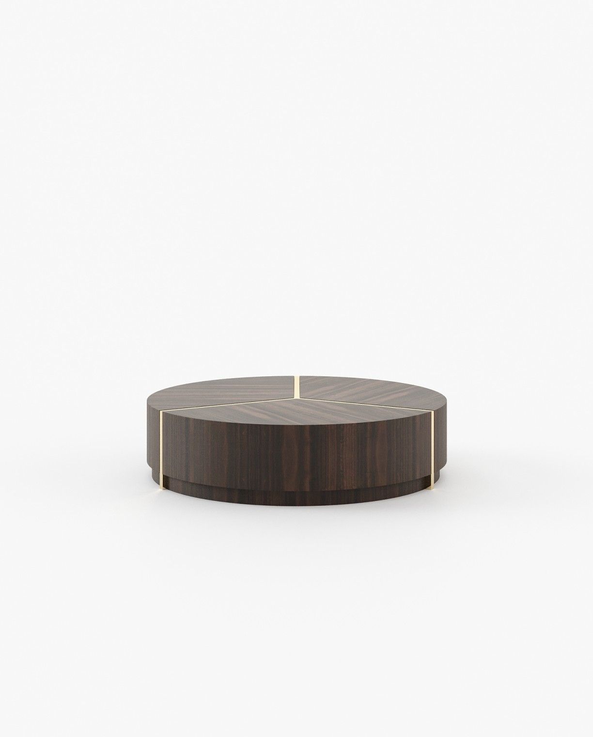 Laskasas RIGA Coffee Table Smoked Eucalyptus Veneer Matte