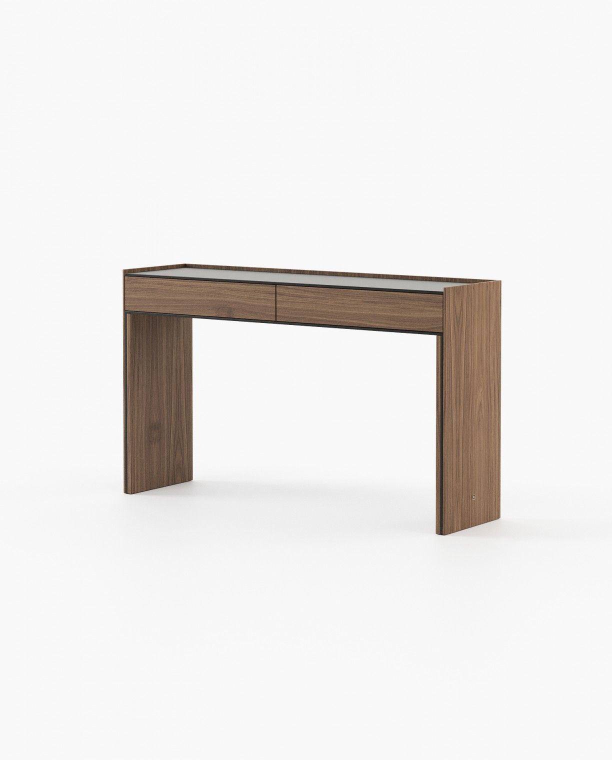 Laskasas SAMOS Console Table Walnut Veneer Matte