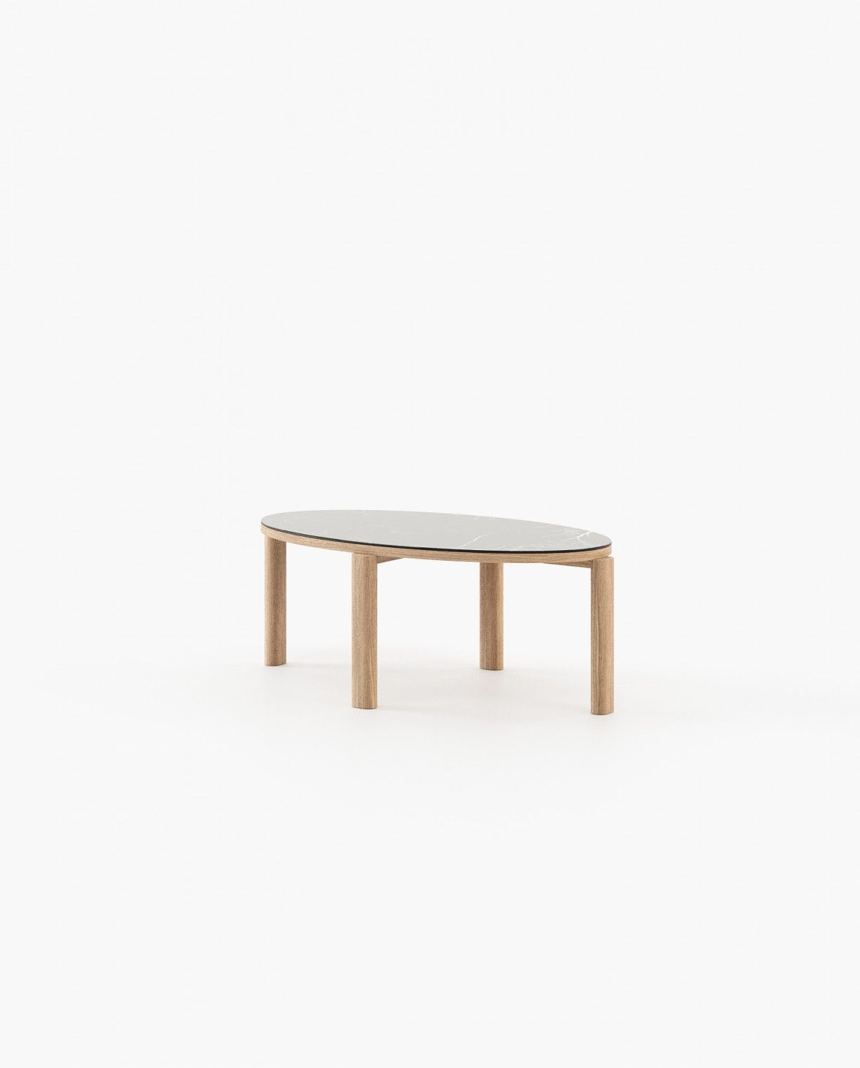 Laskasas TASOS Coffee Table Oak Veneer Matte