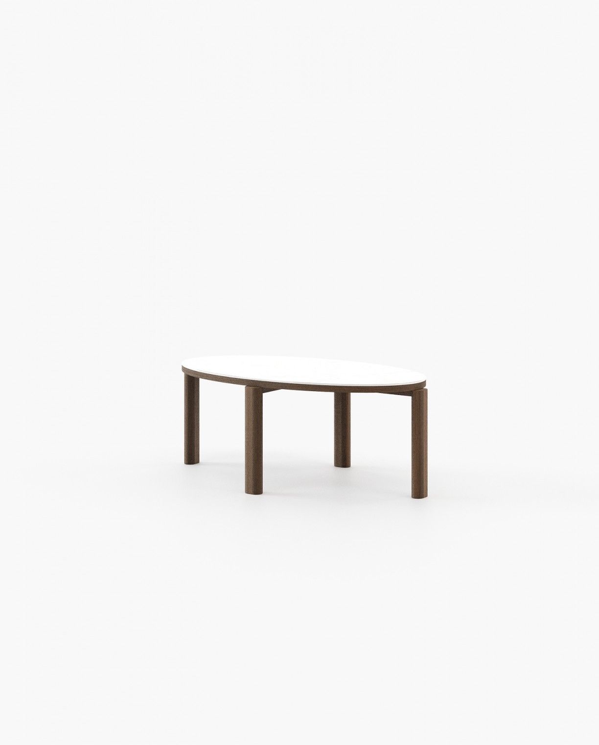 Laskasas TASOS Coffee Table Walnut Veneer Matte
