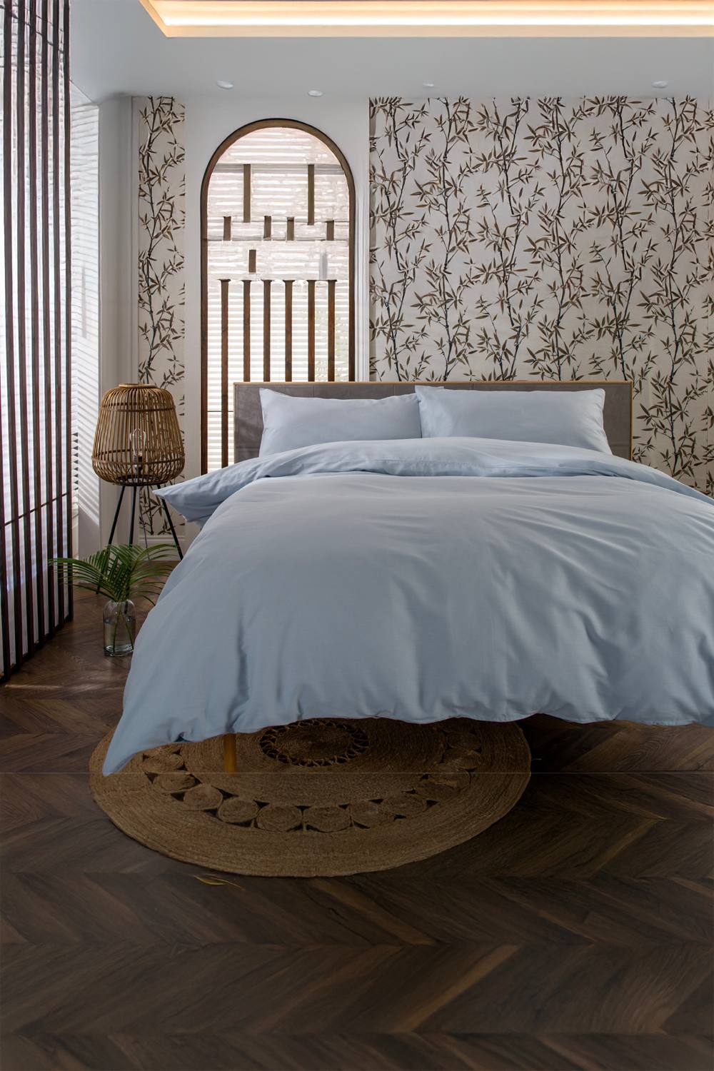The Lyndon Company Luxury % Cotton Thread Count Duvet Cover Set