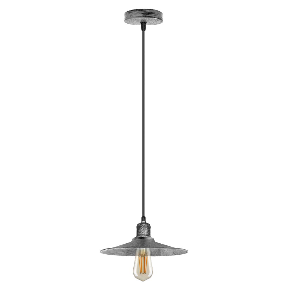 Rustic Vintage Pendant Light - Elegant Hanging Lamp Shade for Home Decor - High-Quality Metal Design - Easy to Install