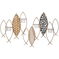 Wall candle holder Mauro Ferretti Fish