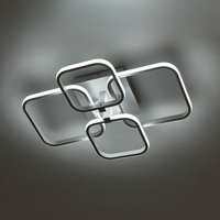 Heads Contemporary LED Energy-efficient Light-adjusted Semi Flush Ceiling Light