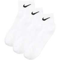 Nike White Cushion Quarter Ankle Socks - PK -