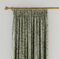 Joules Twilight Ditsy Lined Curtains " x ", Green