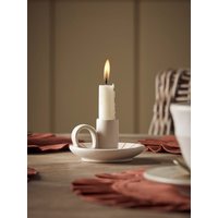 Striped Dinner Candle Holder