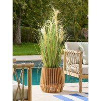 Slatted Wooden Planter