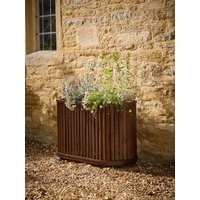 Louvre Wooden Planter Small