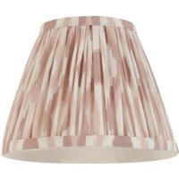 Endon Ikat Tapered Candle Clip Lamp Shade With Neutral Print