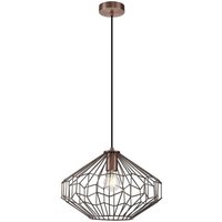 Alum Light Medium Ceiling Pendant In Antique Copper - Dia: mm