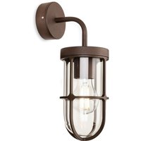 Firstlight RBN Bowen Outdoor Wall Light In Rustic Brown IP