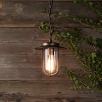 Astro Montparnasse Exterior Pendant Light In Bronze