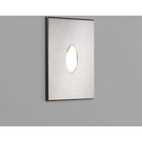 Astro Tango Bathroom Recessed LED Wall Light In Steel