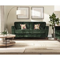 Naples Emerald Velvet Seater Sofa