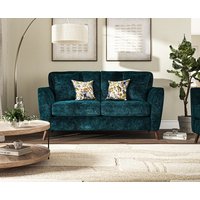 Naples Teal Velvet Seater Sofa