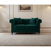 Westminster Chesterfield Green Velvet Seater Sofa